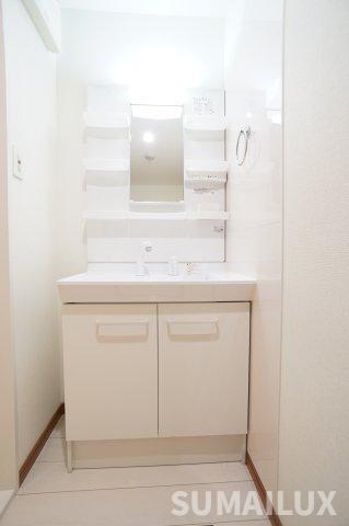拡大写真：熊本市中央区神水１丁目 1階102の独立洗面台
