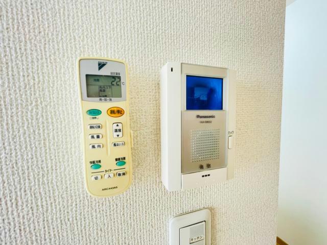拡大写真:熊本市中央区帯山1丁目 1階102のセキュリティ