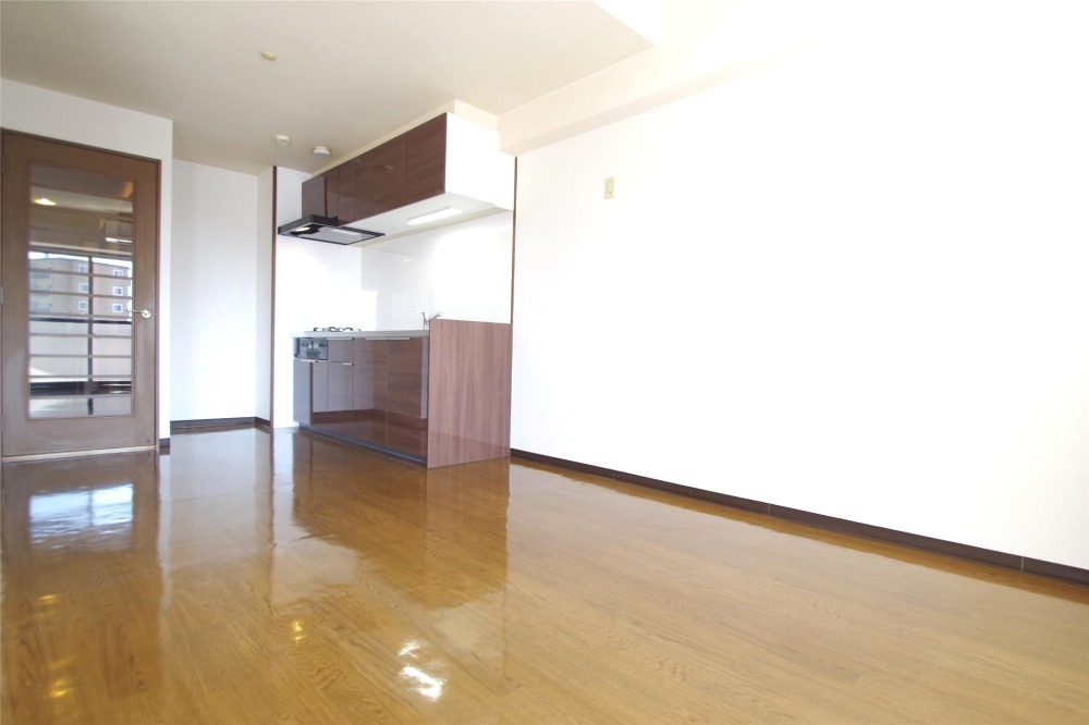 拡大写真：熊本市中央区小沢町 6階504の居間