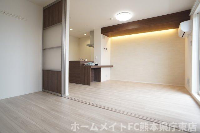 拡大写真:上益城郡益城町大字広崎 3階302の居間