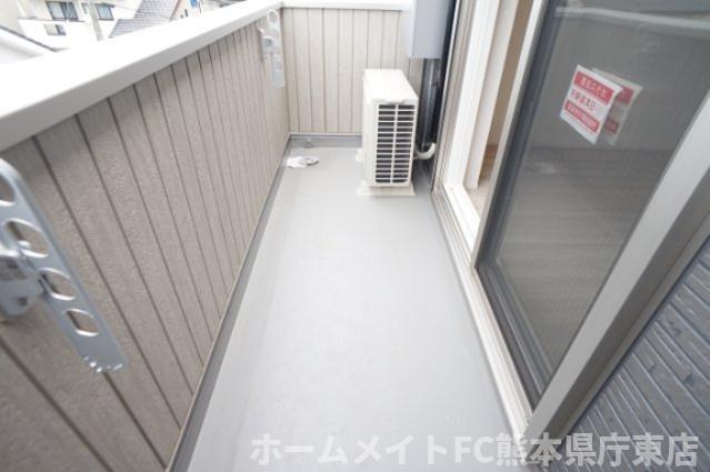 拡大写真:上益城郡益城町大字広崎 2階203のバルコニー