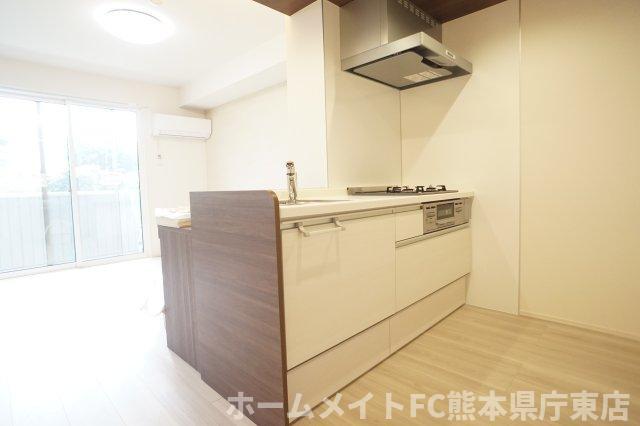 拡大写真:上益城郡益城町大字広崎 2階205のキッチン