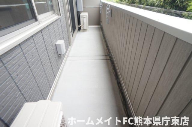 拡大写真:上益城郡益城町大字広崎 3階306のバルコニー