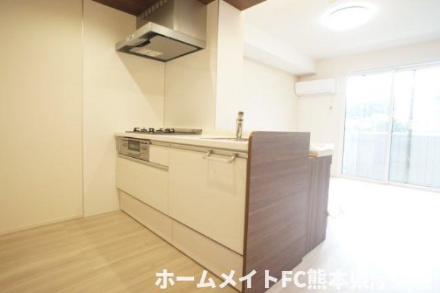 拡大写真:上益城郡益城町大字広崎 3階306のキッチン