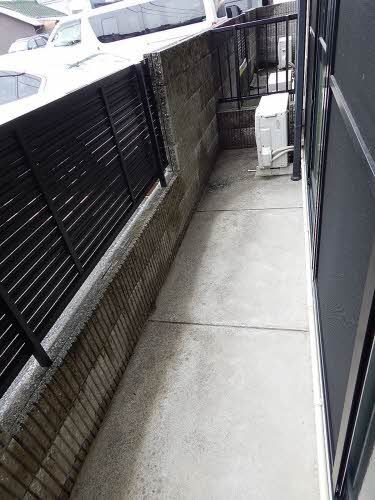 拡大写真：セフィラ南町 1階102のバルコニー