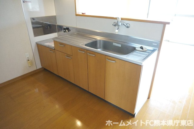 拡大写真:熊本市東区桜木5丁目 2階105のキッチン