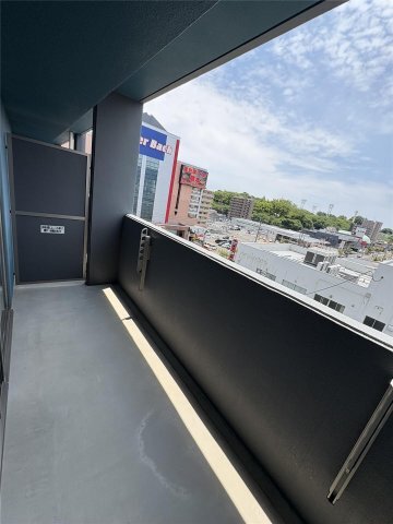 拡大写真：熊本市西区花園１丁目 6階601のバルコニー