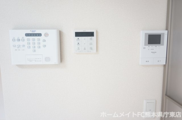 拡大写真:熊本市東区新外4丁目 1階103のセキュリティ