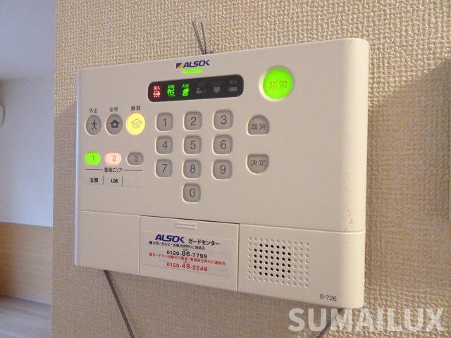 拡大写真:熊本市東区健軍1丁目 2階202のセキュリティ