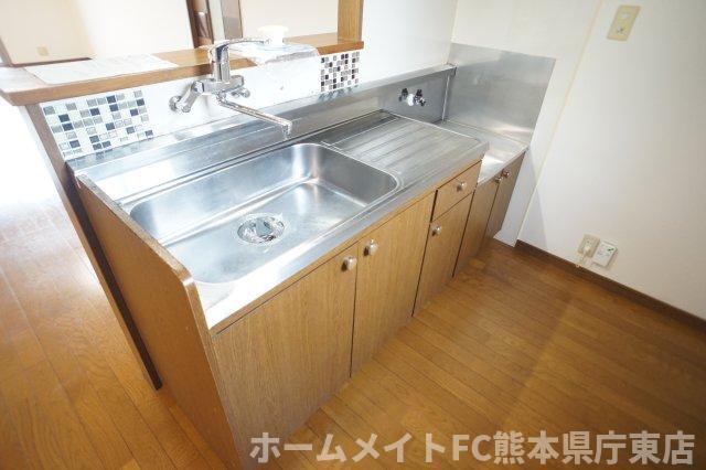 拡大写真:第3石南荘 2階201のキッチン
