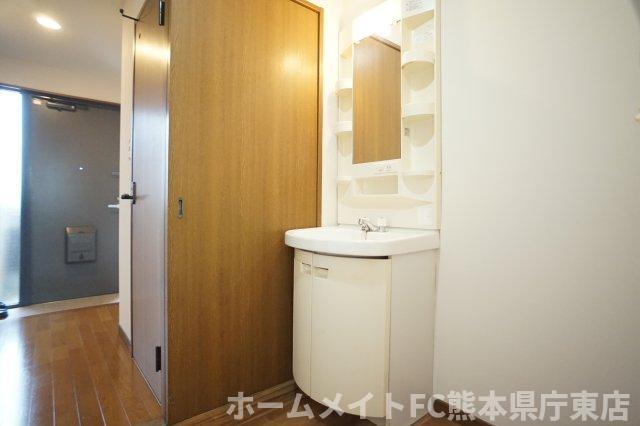 拡大写真:第3石南荘 2階201の独立洗面台