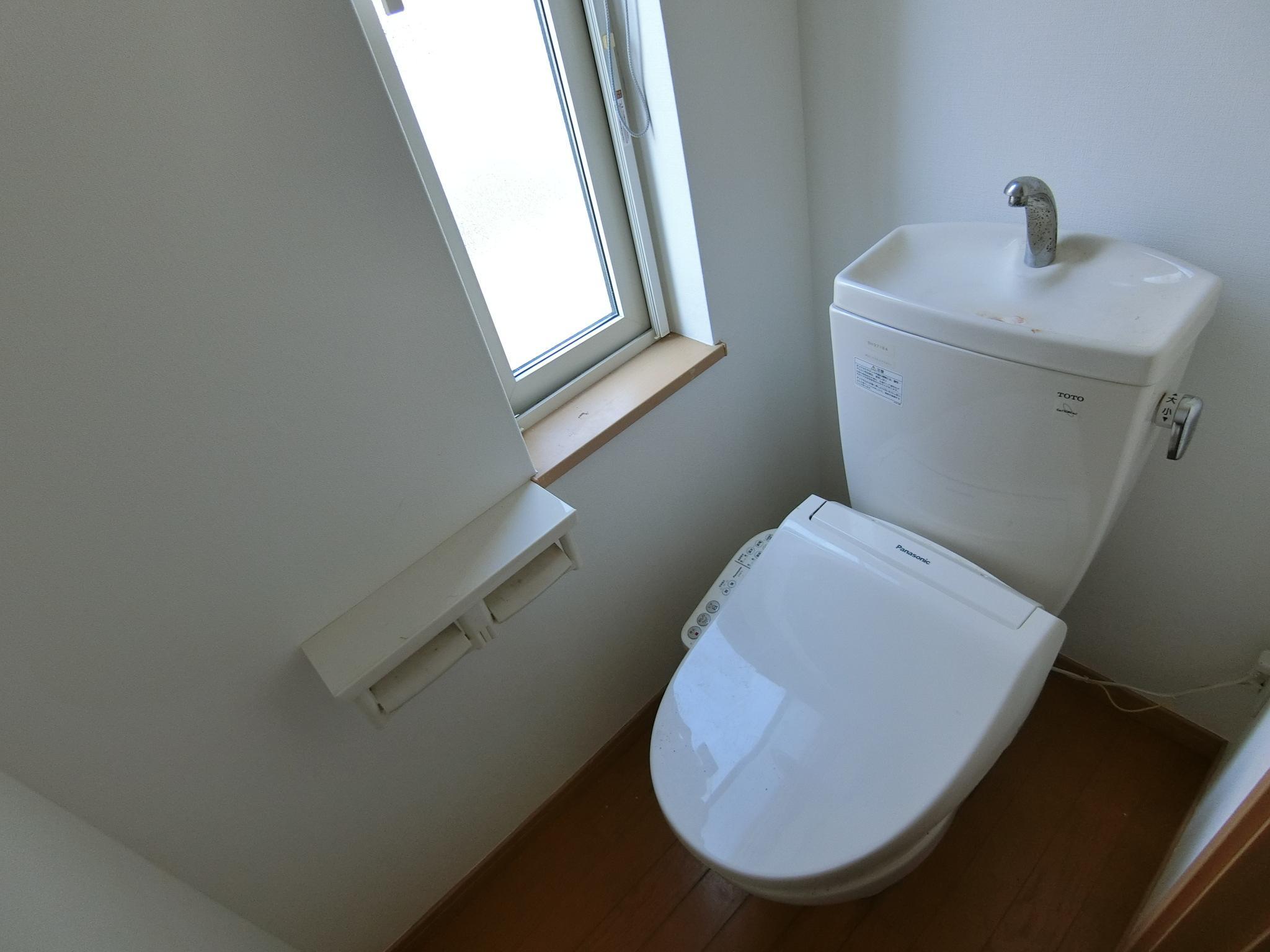 拡大写真:ウィングステージ山野 1階A-2のトイレも気になるポイント