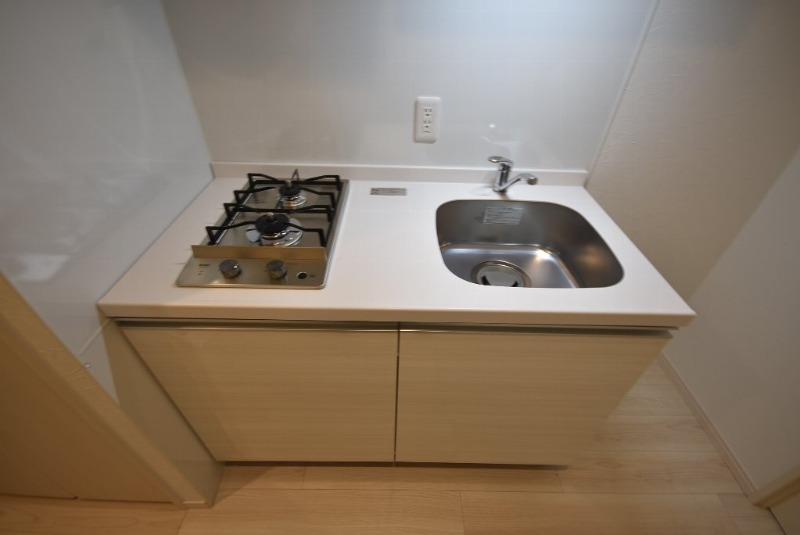拡大写真:S-RESIDENCE宇品5丁目Ⅰ 2階203のシステムキッチン