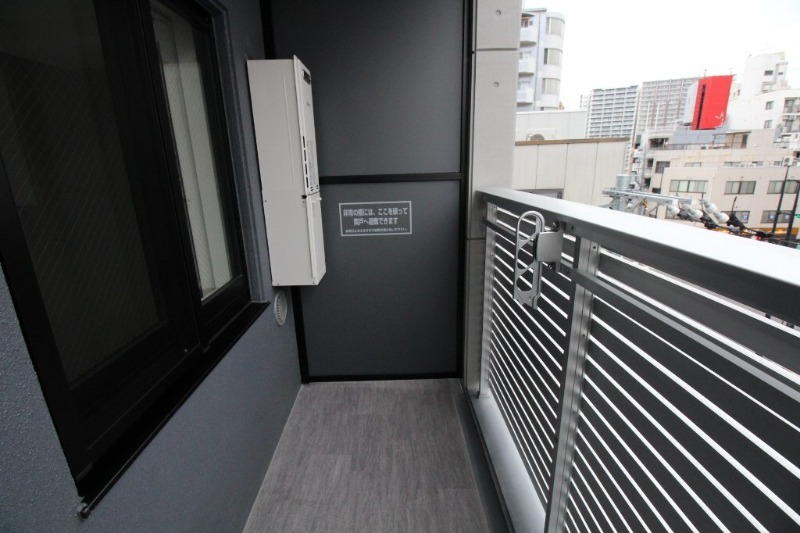 拡大写真:I-STAGE住吉町 4階402のバルコニー