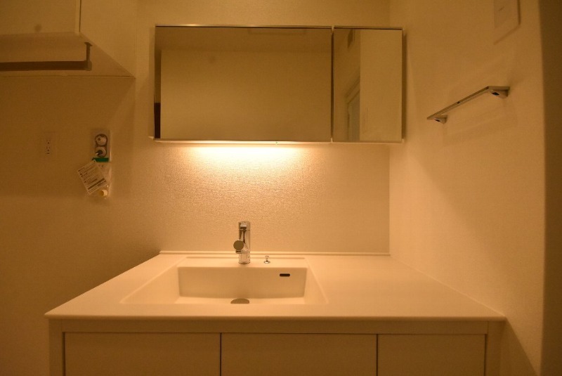 拡大写真:ピアヌーラ祇園 2階202の洗面化粧台