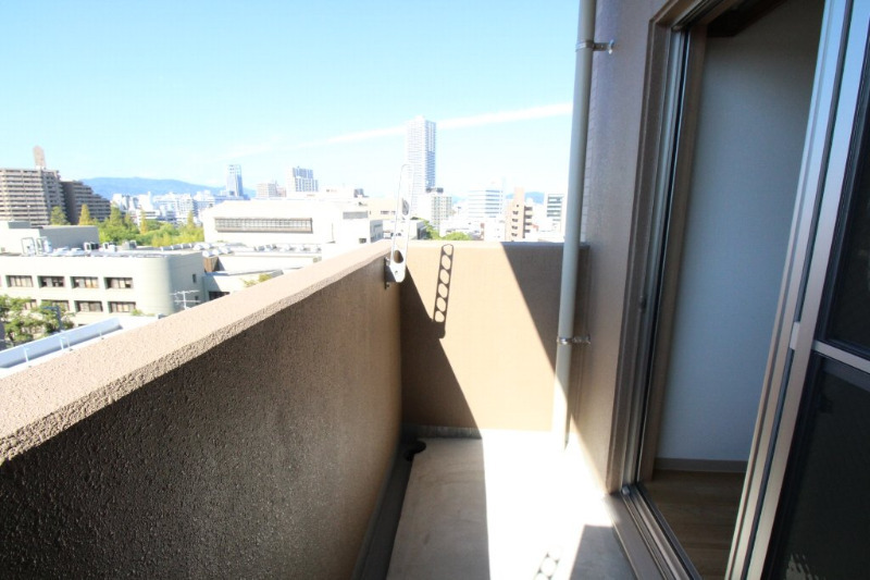 拡大写真:GRACE PARK CITY 6階604のバルコニー