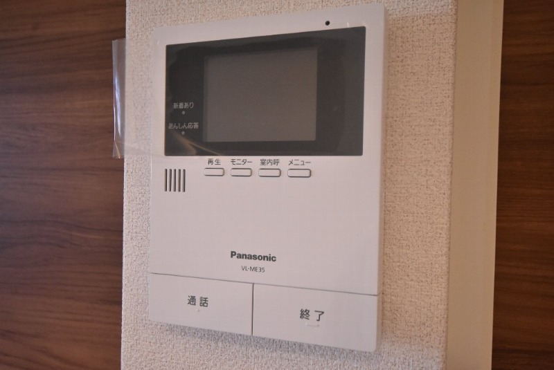 拡大写真:Ecrage Takasu 3階303のモニター付インターホン※イメージ