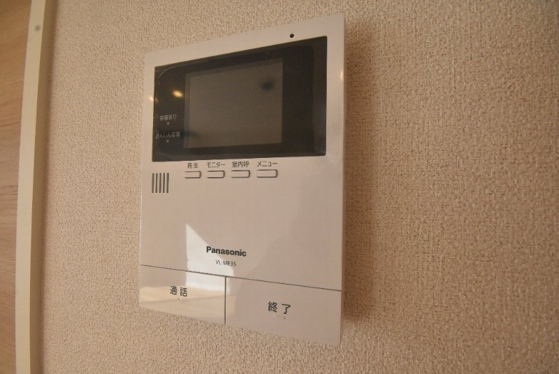 拡大写真:プライムフェルトⅡ 2階203のモニター付インターホン※イメージ