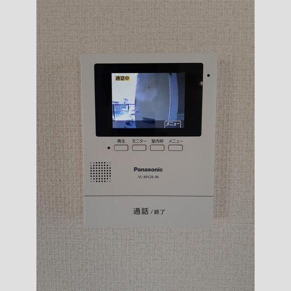 拡大写真：ビラデルレイ 2階204のセキュリティ