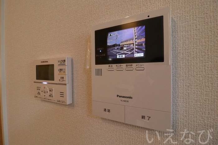 拡大写真:岡山市南区福田 2階203のセキュリティ