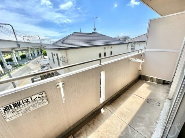 拡大写真:岡山市北区西古松 5階502のバルコニー