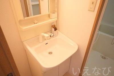 拡大写真:岡山市中区桑野 1階101の洗面所