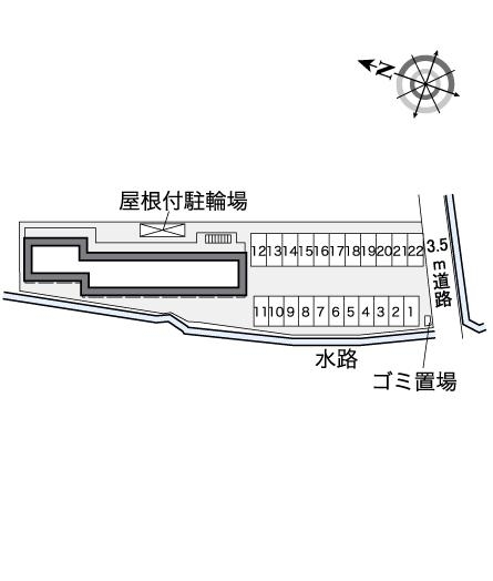 拡大写真:岡山市東区瀬戸町下 1階104のその他