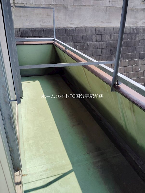 拡大写真:宮城荘 2階202のバルコニー・ベランダ
