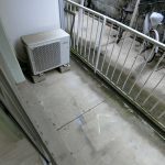 拡大写真:上福岡グリーンハイツ 4階404のバルコニー