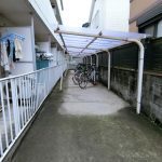拡大写真:上福岡グリーンハイツ 4階404の駐輪場