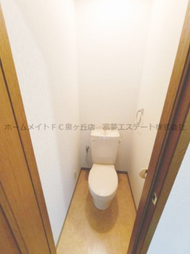 拡大写真:コンフォール旭 2階202のトイレ