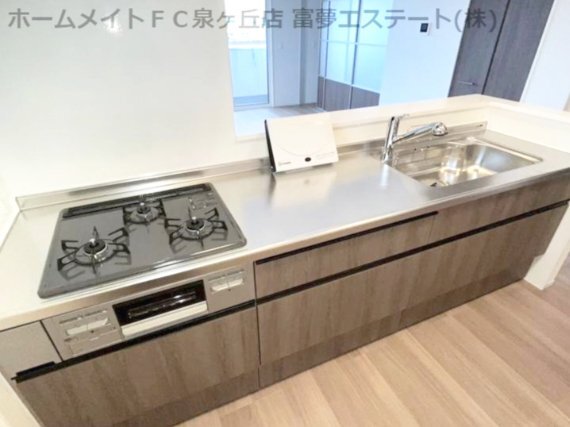 拡大写真:アリエーテ 2階201のキッチン