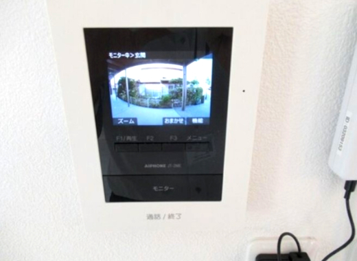 拡大写真:クーネル 1階101のセキュリティ