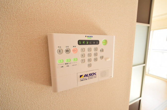 拡大写真:ロコソラーレ 2階202のセキュリティ