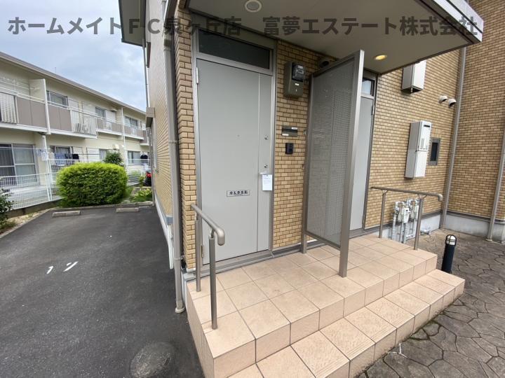 拡大写真:ボナールB棟 1階101のエントランス