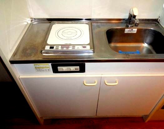 拡大写真:Collection鳳東町 2階204のキッチン
