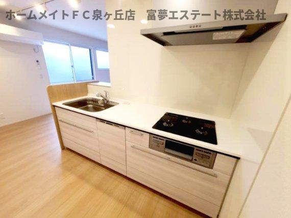 拡大写真:シュトラール鳳 1階101のキッチン