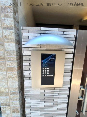 拡大写真：フジパレス上野芝 1階102のセキュリティ