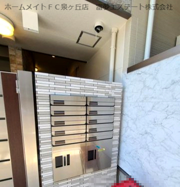 拡大写真：フジパレス上野芝 1階102の宅配ボックス