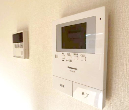 拡大写真：グリュックハイム 2階203のセキュリティ