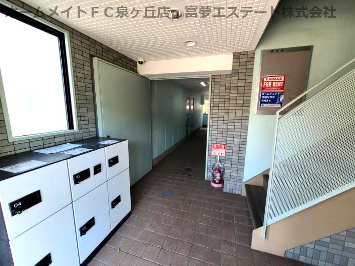 拡大写真:クオリティコート 3階306のロビー