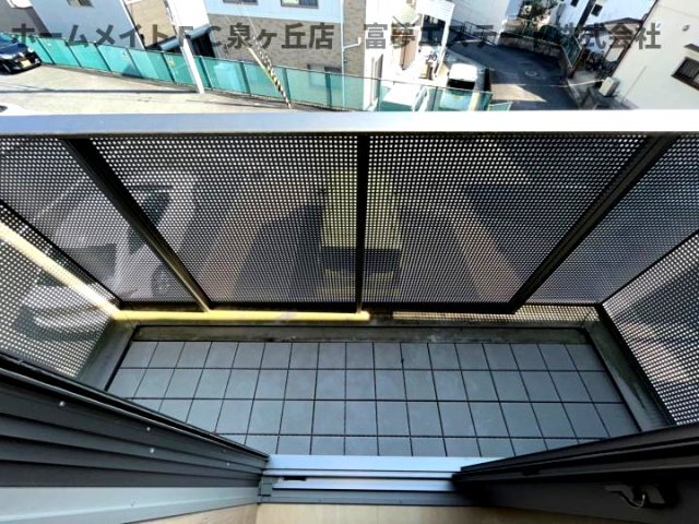 拡大写真:ファミリーパル 1階103のバルコニー