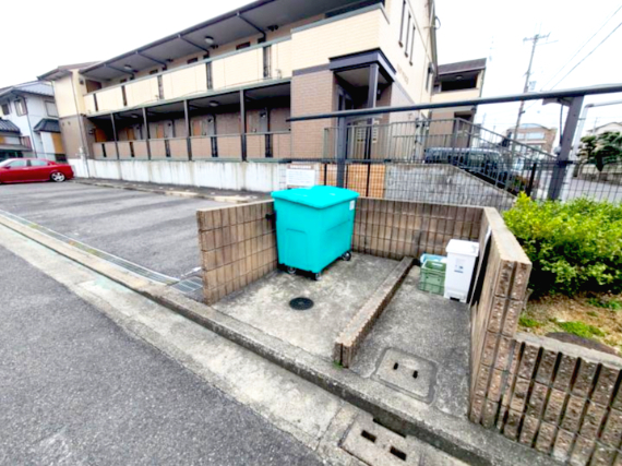 拡大写真:新ハイツウグイスB棟 2階207のその他共有部分