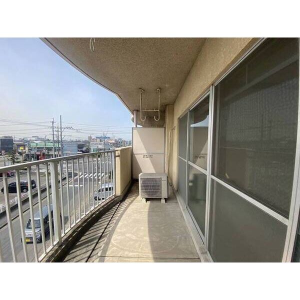 拡大写真:プレズ名古屋入場 5階501のバルコニー