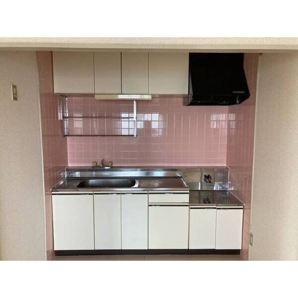 拡大写真:プレズ名古屋入場 4階401のキッチン
