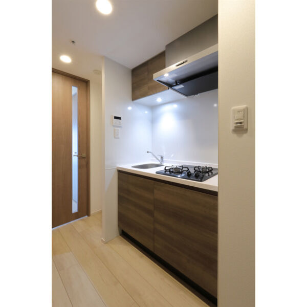 拡大写真:S-RESIDENCE庄内通駅前curere(クラーレ) 4階402のキッチン