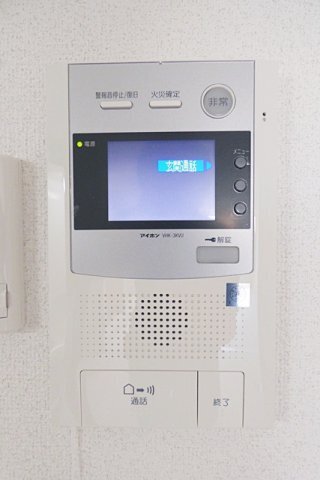 拡大写真:シャルール 4階403のセキュリティ