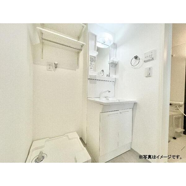 拡大写真:robot home 新守山 1階102の独立洗面台