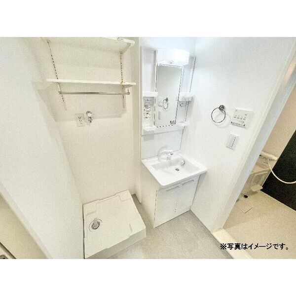 拡大写真:robot home 本笠寺(ロボットホームモ 3階303の独立洗面台