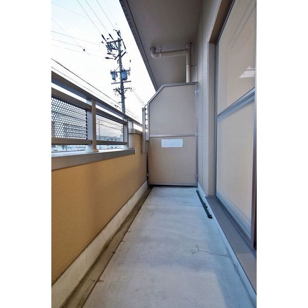 拡大写真:PLAGE HIMURO 2階203のバルコニー